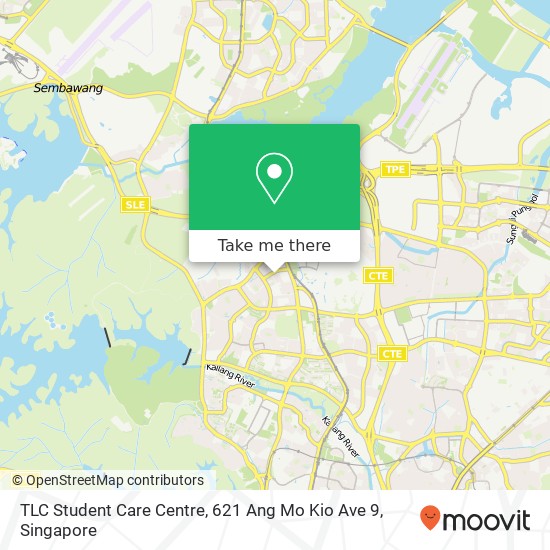 TLC Student Care Centre, 621 Ang Mo Kio Ave 9 map