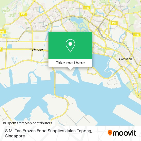 S.M. Tan Frozen Food Supplies Jalan Tepong map