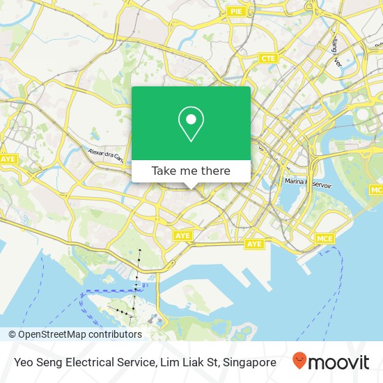 Yeo Seng Electrical Service, Lim Liak St地图