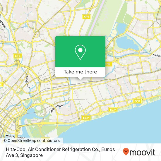 Hita-Cool Air Conditioner Refrigeration Co., Eunos Ave 3 map