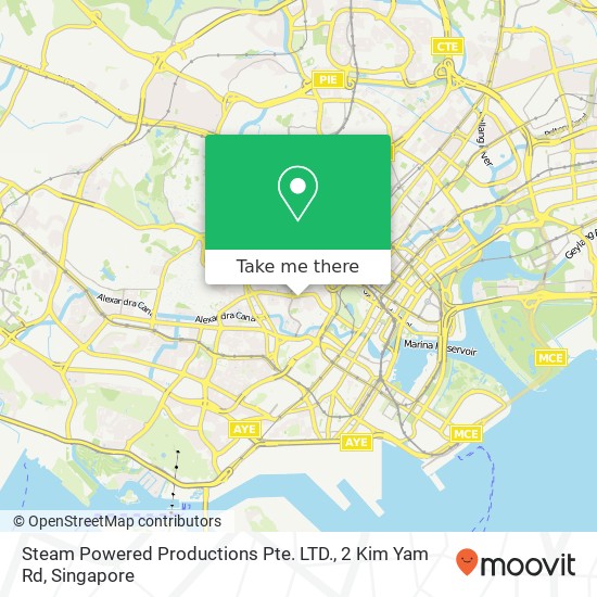 Steam Powered Productions Pte. LTD., 2 Kim Yam Rd map