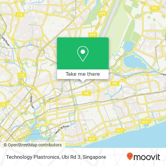 Technology Plastronics, Ubi Rd 3地图