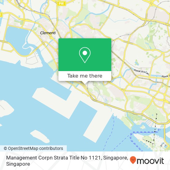 Management Corpn Strata Title No 1121, Singapore地图