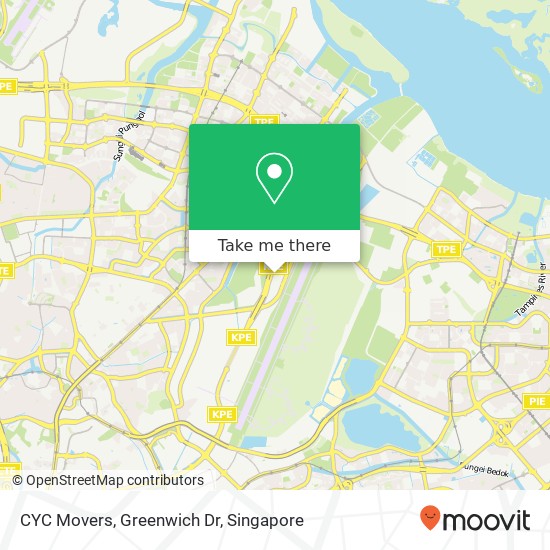 CYC Movers, Greenwich Dr地图