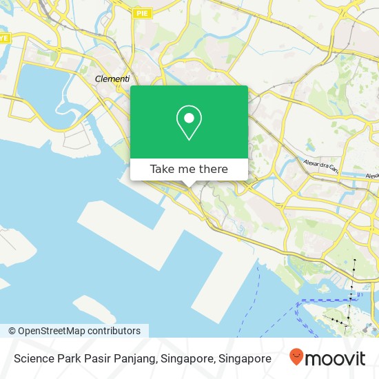 Science Park Pasir Panjang, Singapore map