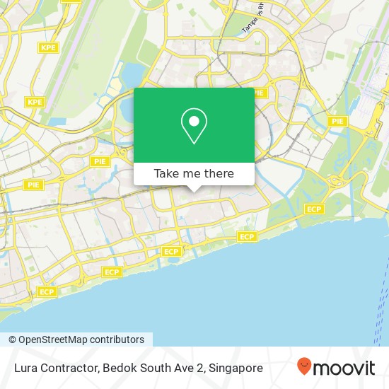 Lura Contractor, Bedok South Ave 2 map