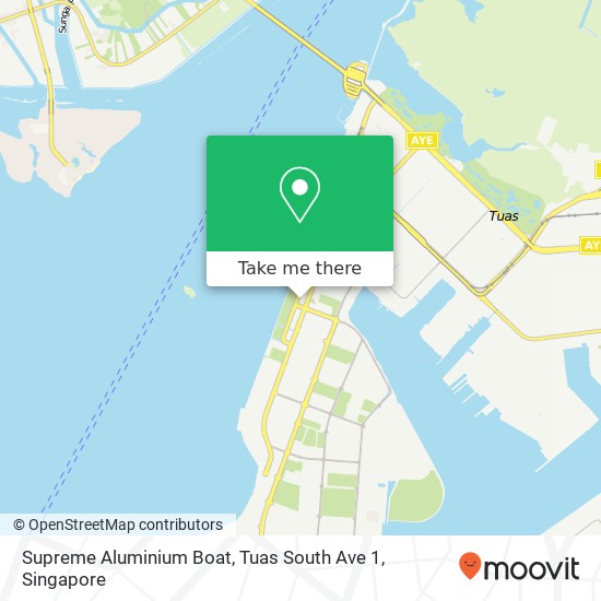 Supreme Aluminium Boat, Tuas South Ave 1地图