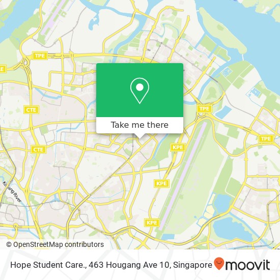 Hope Student Care., 463 Hougang Ave 10地图