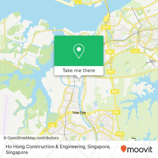 Ho Hong Construction & Engineering, Singapore地图
