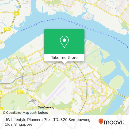 JW Lifestyle Planners Pte. LTD., 320 Sembawang Clos map