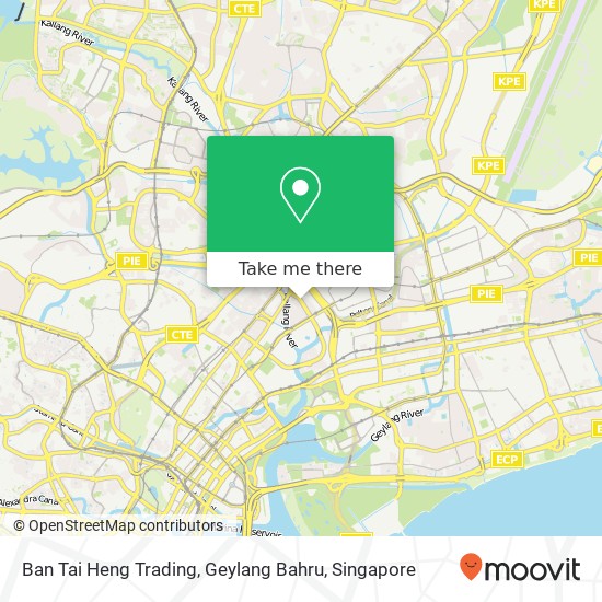 Ban Tai Heng Trading, Geylang Bahru map