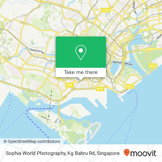 Sophia World Photography, Kg Bahru Rd地图