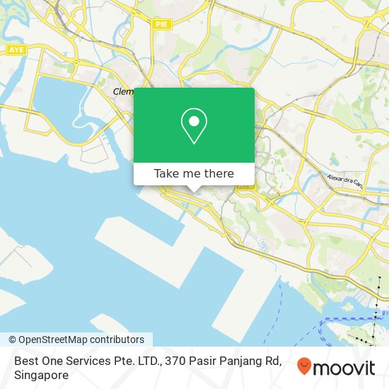 Best One Services Pte. LTD., 370 Pasir Panjang Rd map