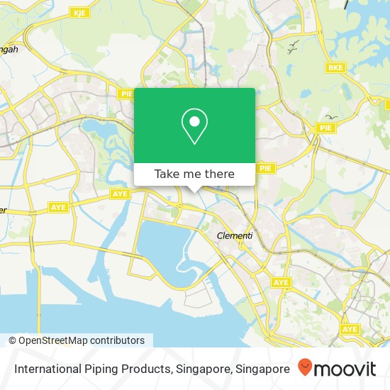 International Piping Products, Singapore map