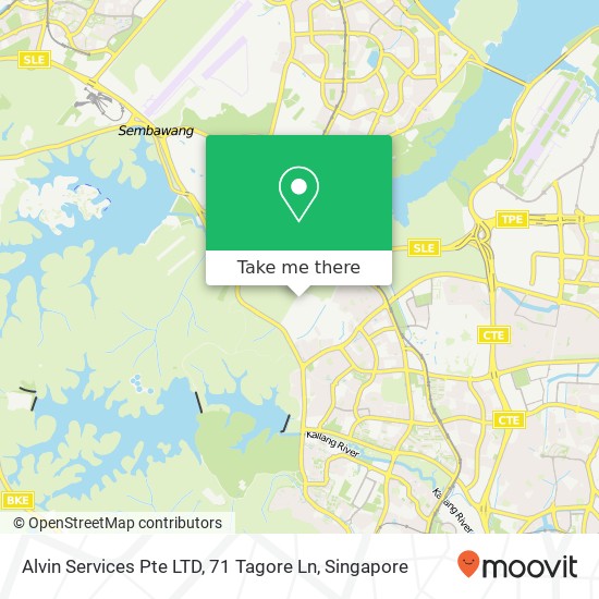 Alvin Services Pte LTD, 71 Tagore Ln map