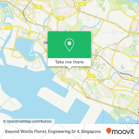 Beyond Words Florist, Engineering Dr 4地图