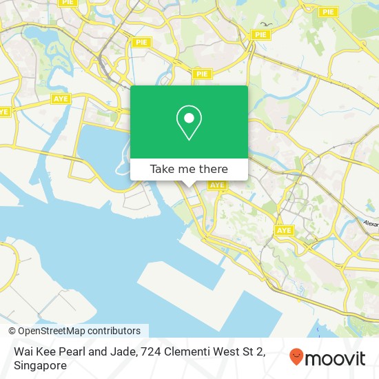 Wai Kee Pearl and Jade, 724 Clementi West St 2 map