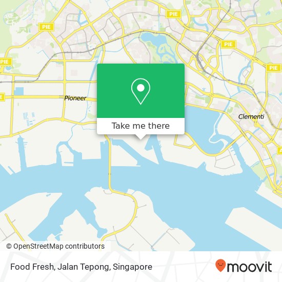 Food Fresh, Jalan Tepong map