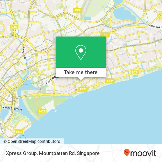 Xpress Group, Mountbatten Rd map