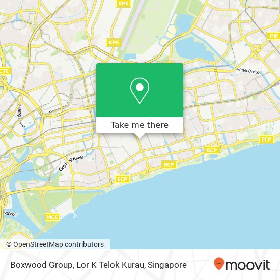 Boxwood Group, Lor K Telok Kurau地图