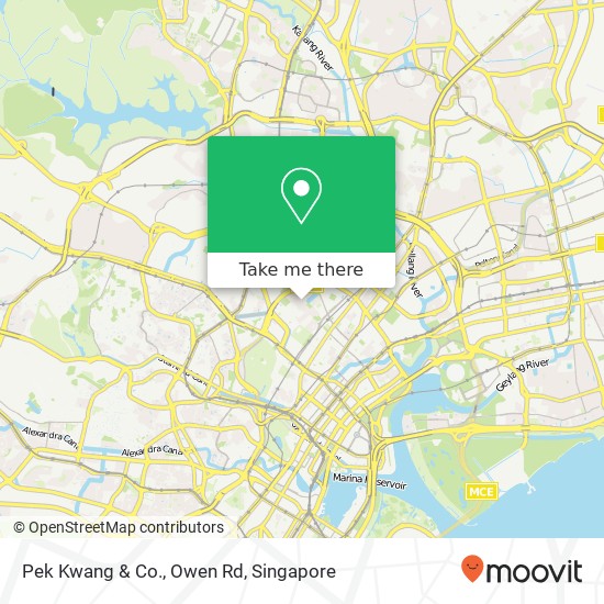 Pek Kwang & Co., Owen Rd map
