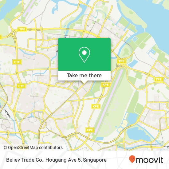 Believ Trade Co., Hougang Ave 5地图