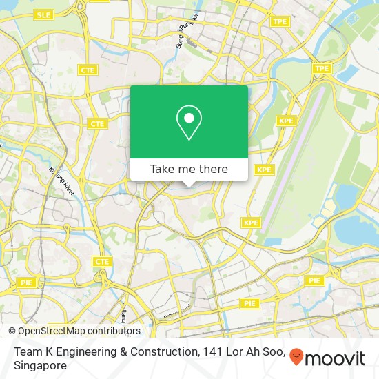 Team K Engineering & Construction, 141 Lor Ah Soo地图