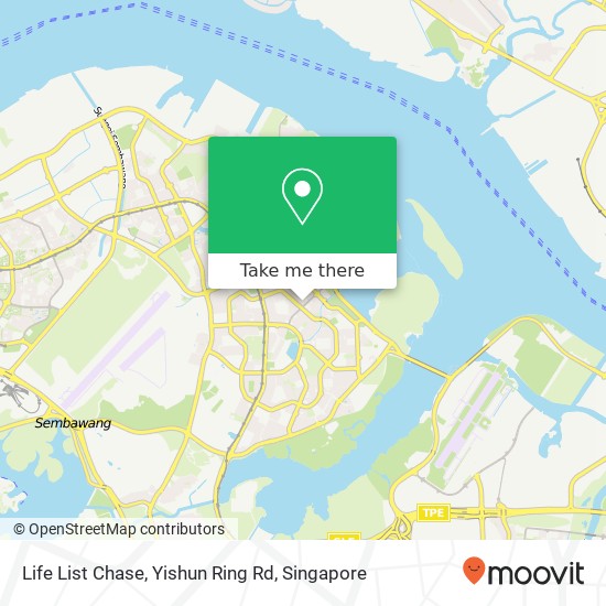 Life List Chase, Yishun Ring Rd map