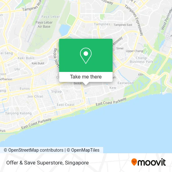 Offer & Save Superstore map