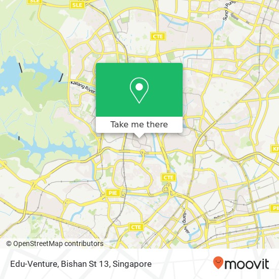 Edu-Venture, Bishan St 13 map