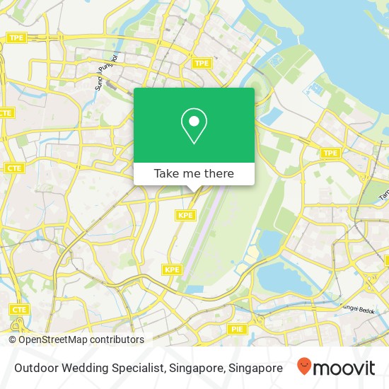 Outdoor Wedding Specialist, Singapore map