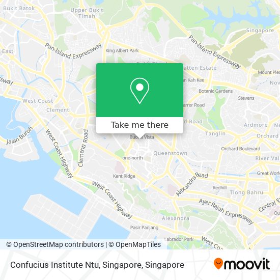 Confucius Institute Ntu, Singapore map