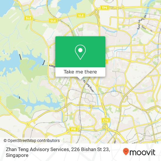 Zhan Teng Advisory Services, 226 Bishan St 23 map