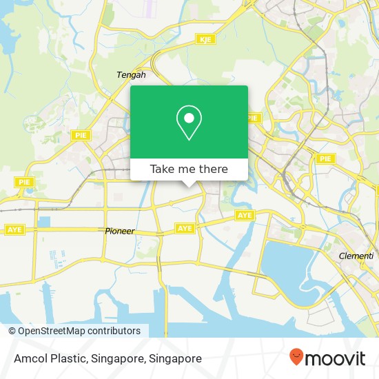 Amcol Plastic, Singapore map