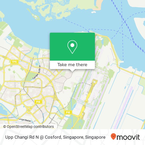Upp Changi Rd N @ Cosford, Singapore地图