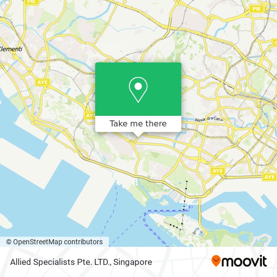 Allied Specialists Pte. LTD. map