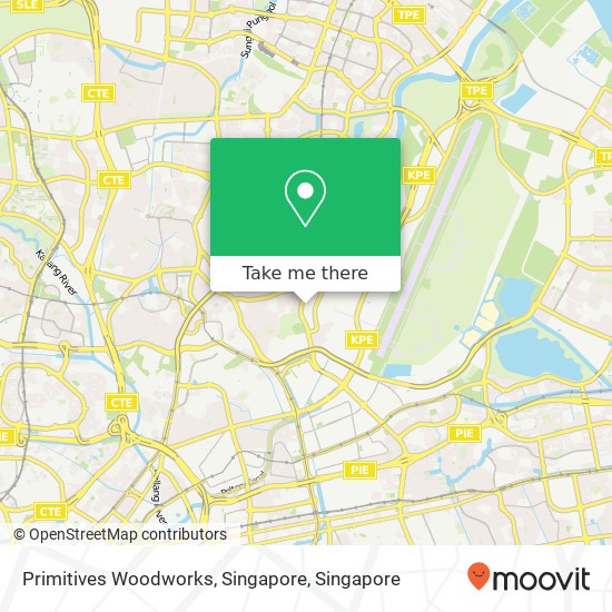 Primitives Woodworks, Singapore map