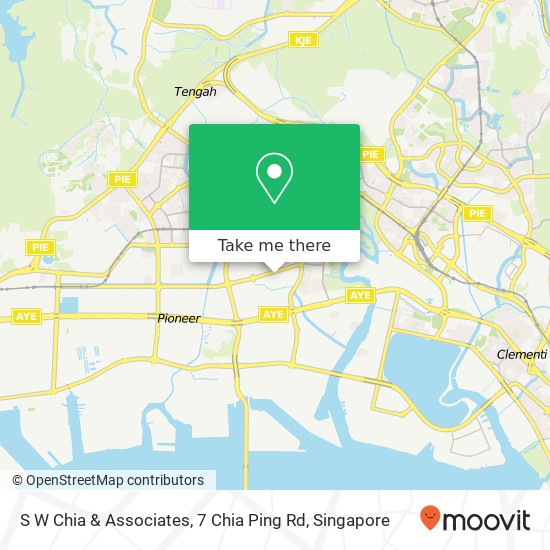 S W Chia & Associates, 7 Chia Ping Rd map