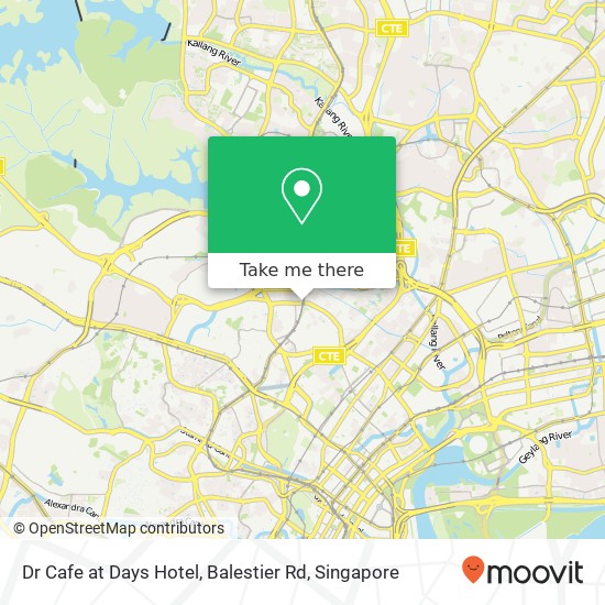 Dr Cafe at Days Hotel, Balestier Rd map