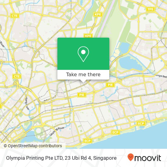 Olympia Printing Pte LTD, 23 Ubi Rd 4 map