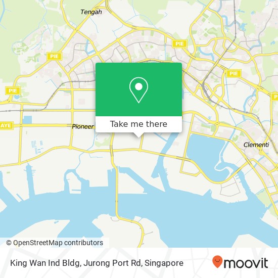King Wan Ind Bldg, Jurong Port Rd地图