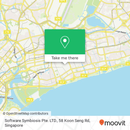 Software Symbiosis Pte. LTD., 58 Koon Seng Rd map