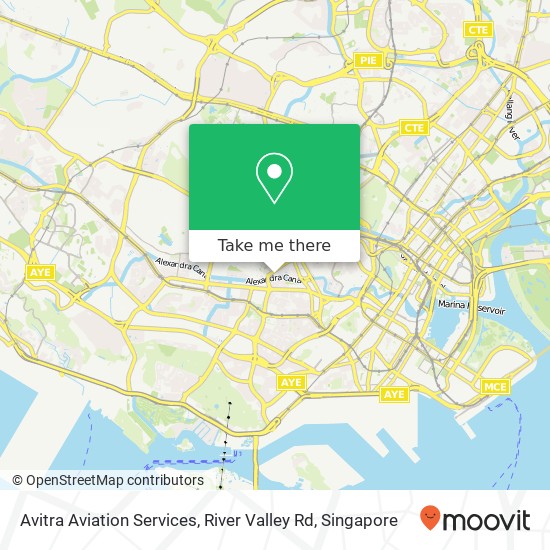 Avitra Aviation Services, River Valley Rd map
