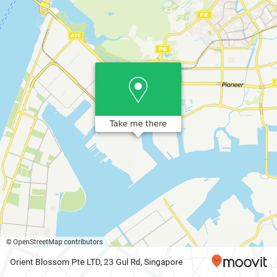 Orient Blossom Pte LTD, 23 Gul Rd map