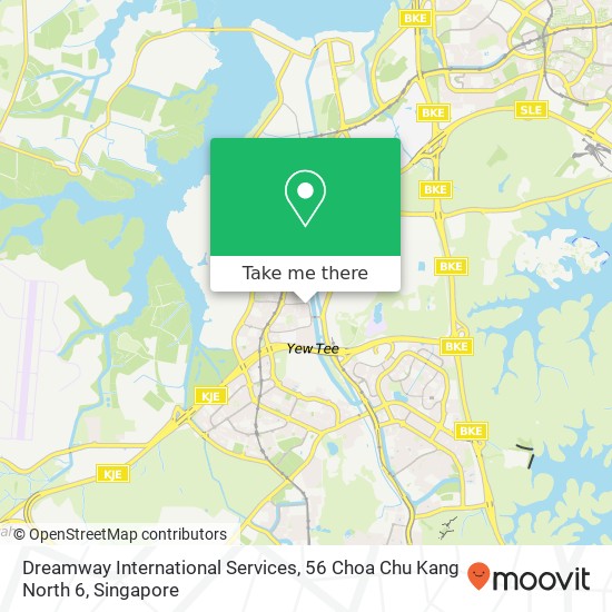 Dreamway International Services, 56 Choa Chu Kang North 6 map