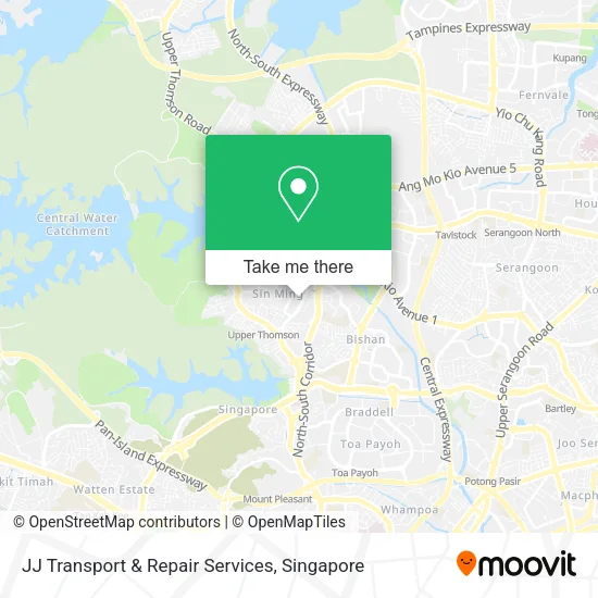 JJ Transport & Repair Services map