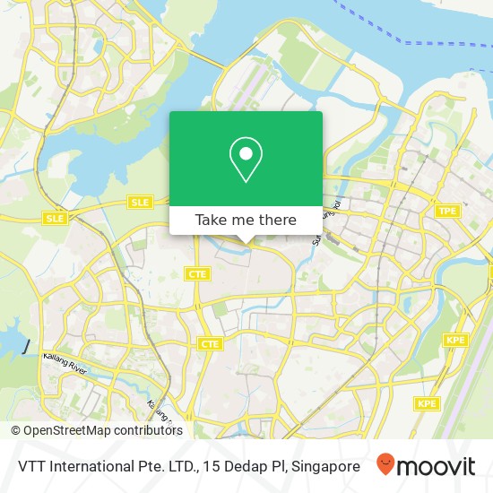 VTT International Pte. LTD., 15 Dedap Pl map