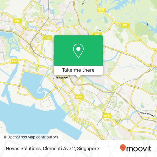 Novas Solutions, Clementi Ave 2地图