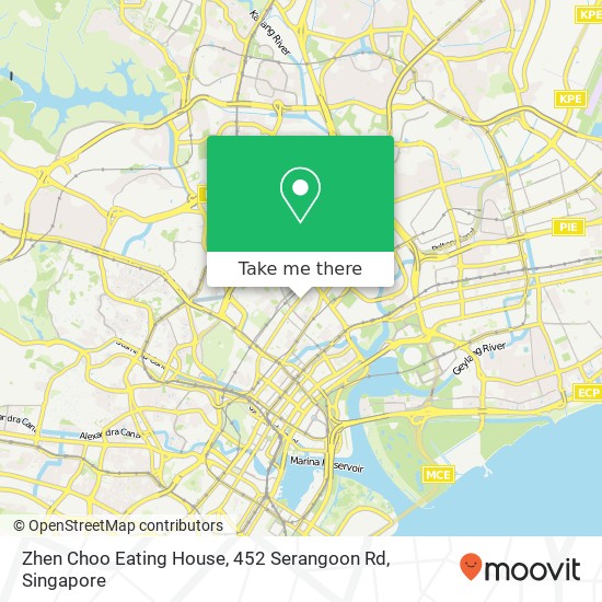 Zhen Choo Eating House, 452 Serangoon Rd地图