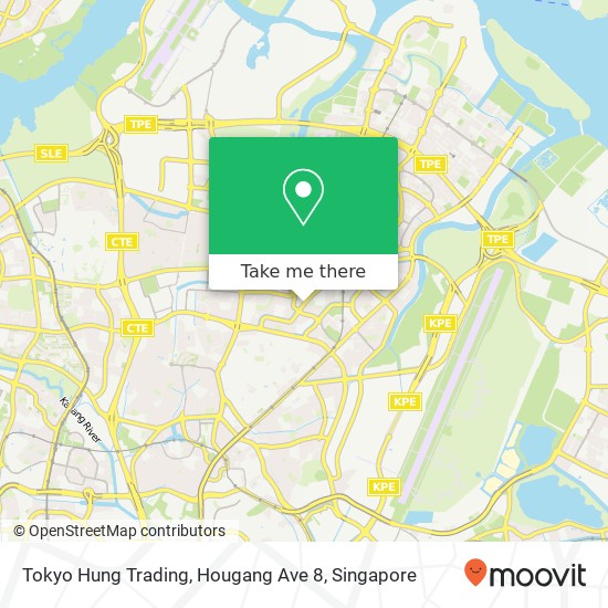 Tokyo Hung Trading, Hougang Ave 8地图